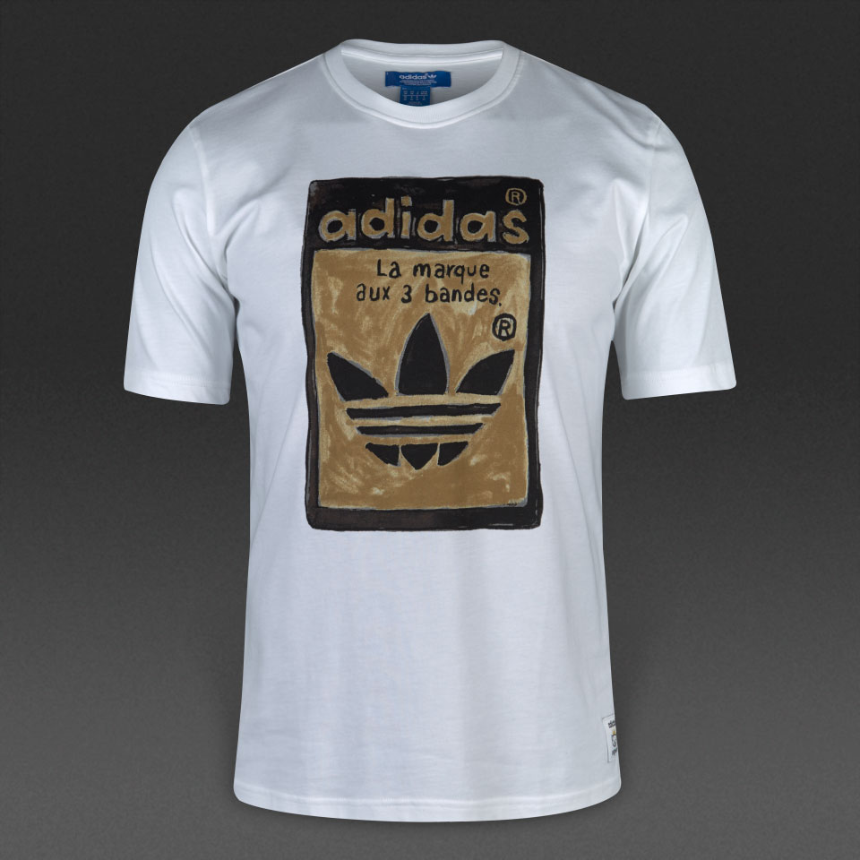 Adidas Originals Artist Superstar Tong Tee White for Men